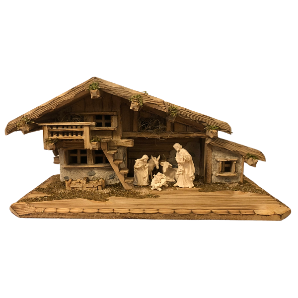 Crèche Kostner 7 pièces dans l'étable Inzell