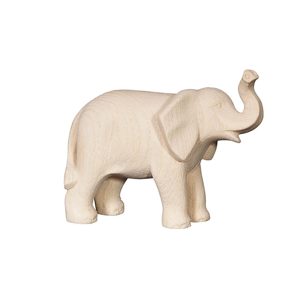 Pema Krippe_geschnitzt_junger Elefant_natur
