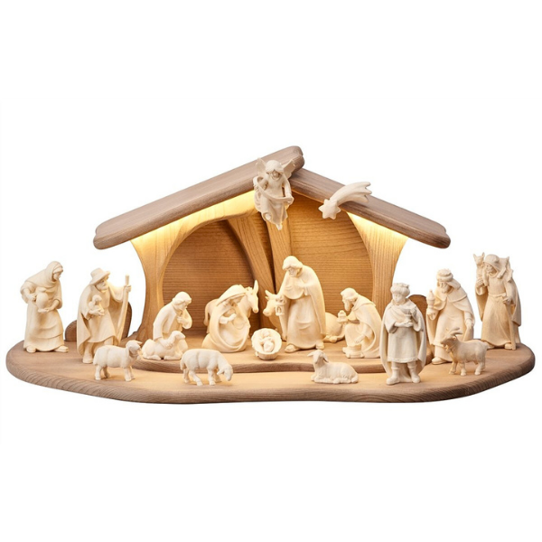 Pema krippe Set8 natur