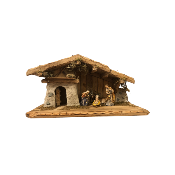 Crèche Kostner 7 pièces dans l'étable Allgäu