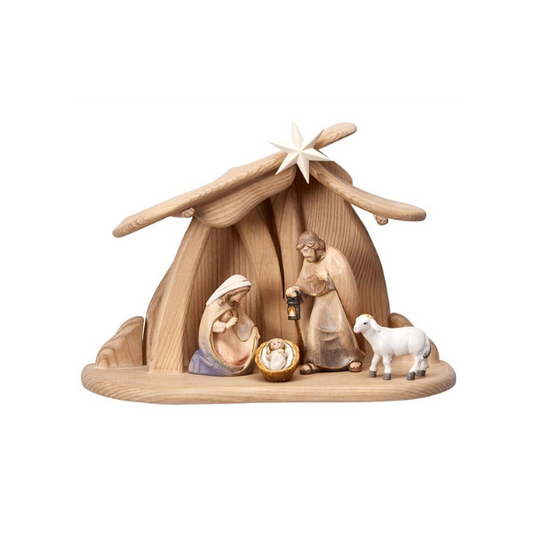 Crèche Pema 6 pièces dans l'étable familiale