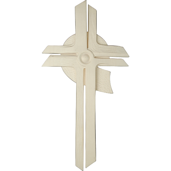 Besinnliches Kreuz_holzgeschnitzt_natur