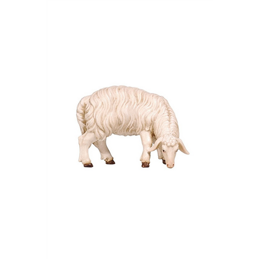 Holzschnitzerei_Schaf fressend_color