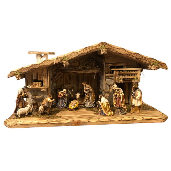 Crèche Kostner 12 pièces dans l'étable Villach