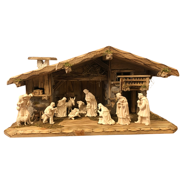 Crèche Kostner 12 pièces dans l'étable Villach