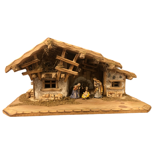 Crèche Kostner 7 pièces dans l'étable Eibsee