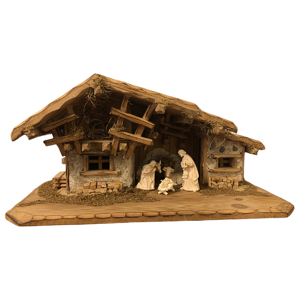 Crèche Kostner 7 pièces dans l'étable Eibsee