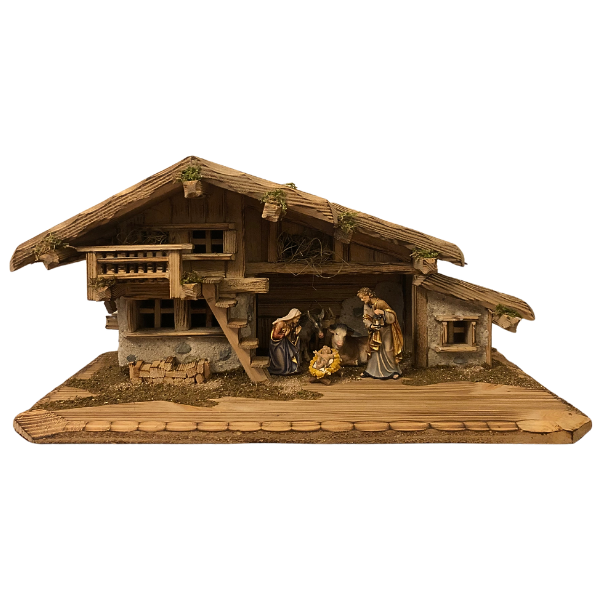 Crèche Kostner 7 pièces dans l'étable Inzell