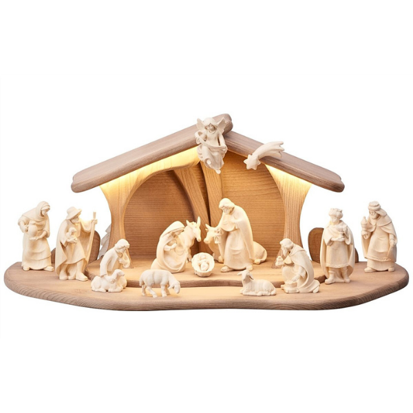 Pema krippe Set9 natur