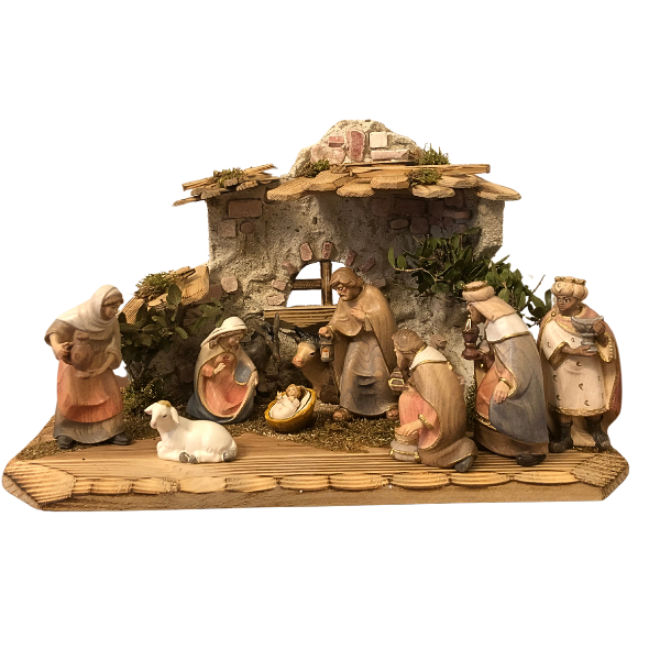 Pema Crèche 12 pièces dans l'étable Israël