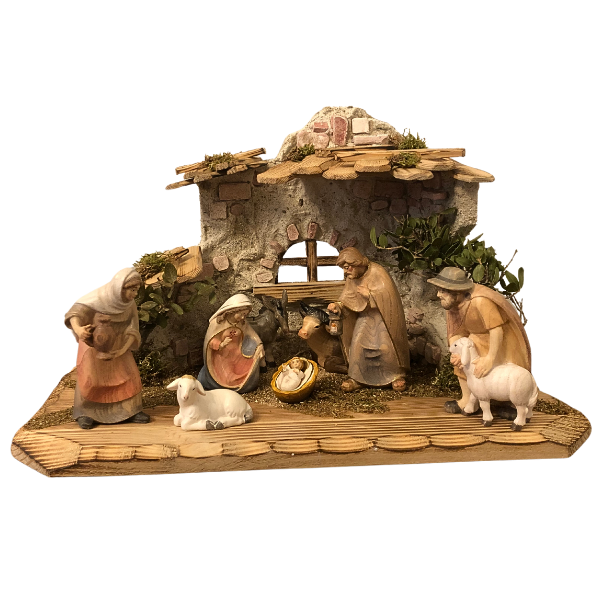 Pema Crèche 10 pièces dans l'étable Israël